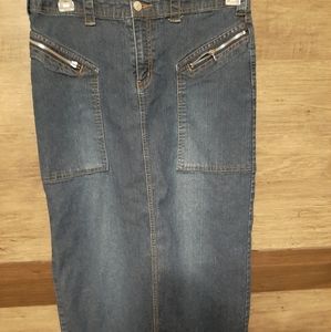 Jean skirt